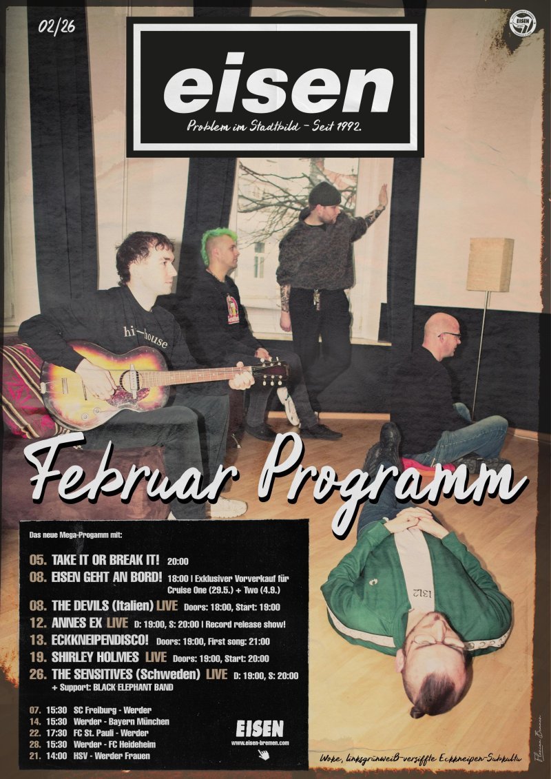 Aktuelles EISEN Programm